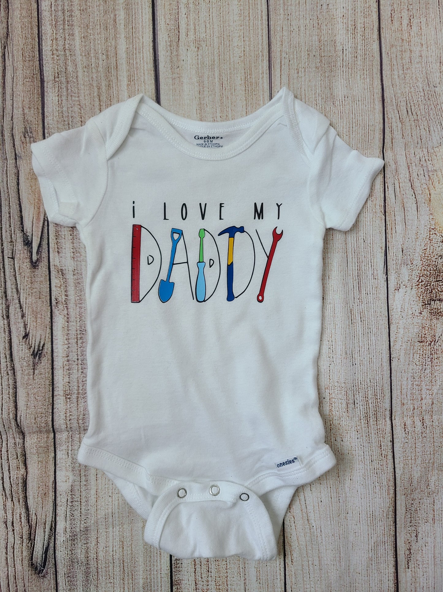 I Love My Daddy Onesie
