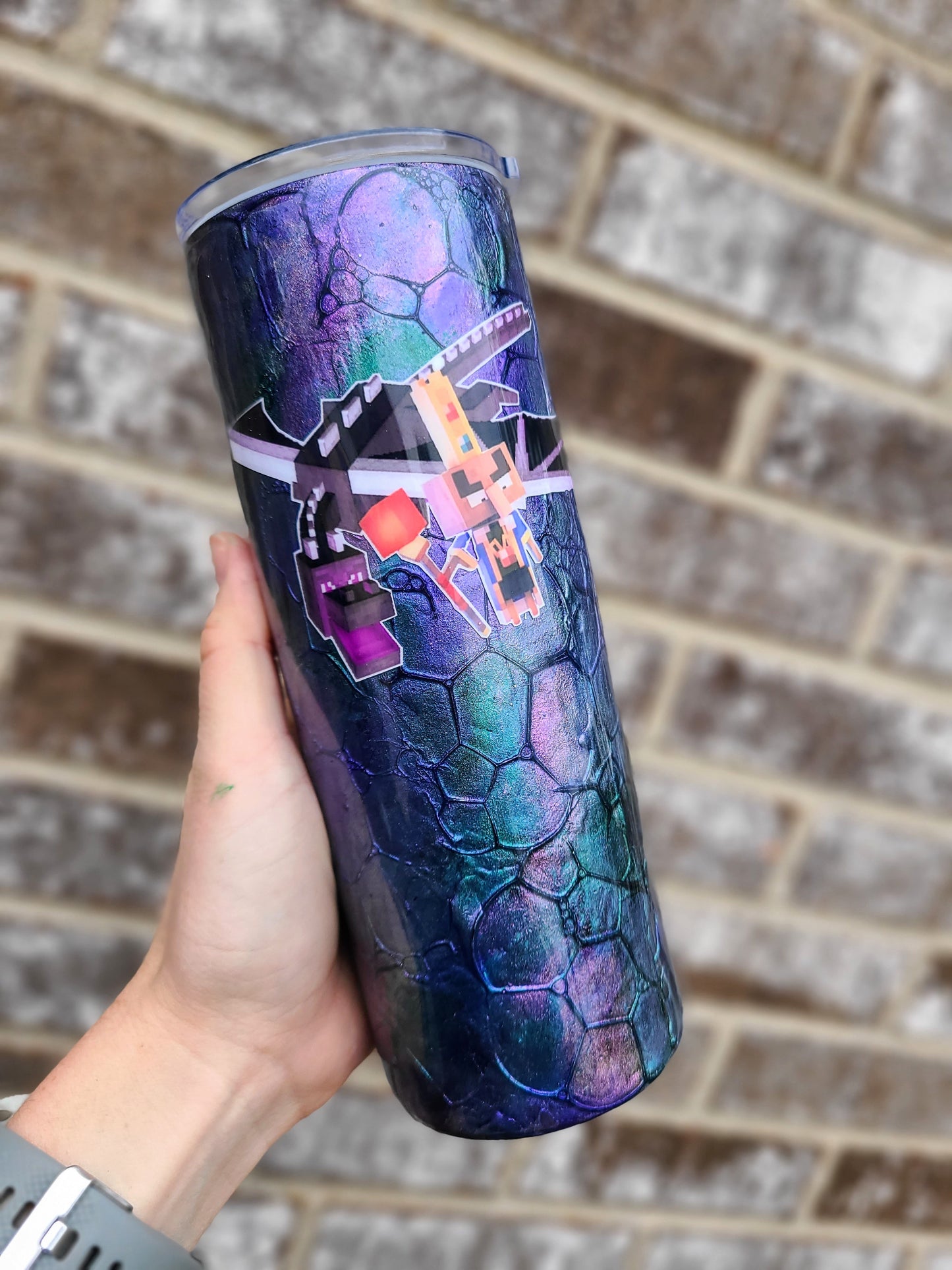 Custom Dragon Scale Tumbler