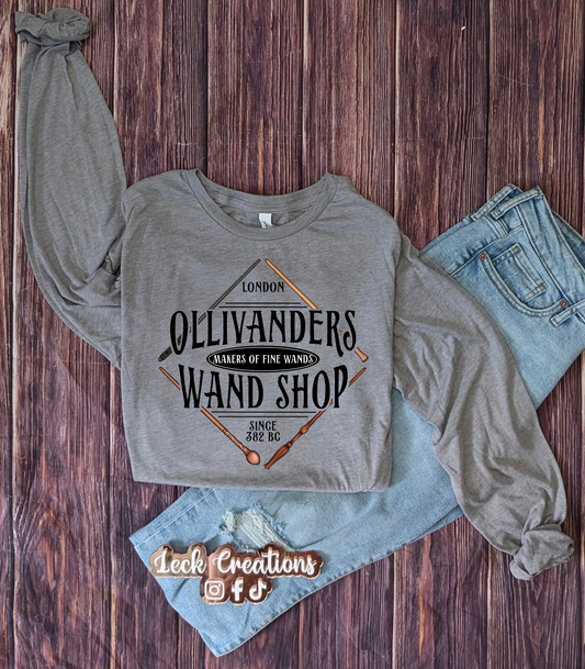 Ollivanders Wand Shop Bella Long Sleeve 3501