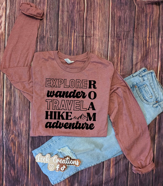 Explore Travel Bella Long Sleeve 3501