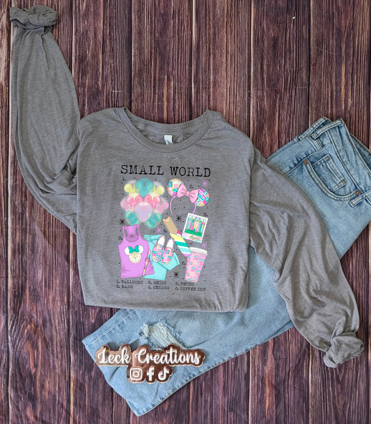 Its a Small World Bella Long Sleeve 3501