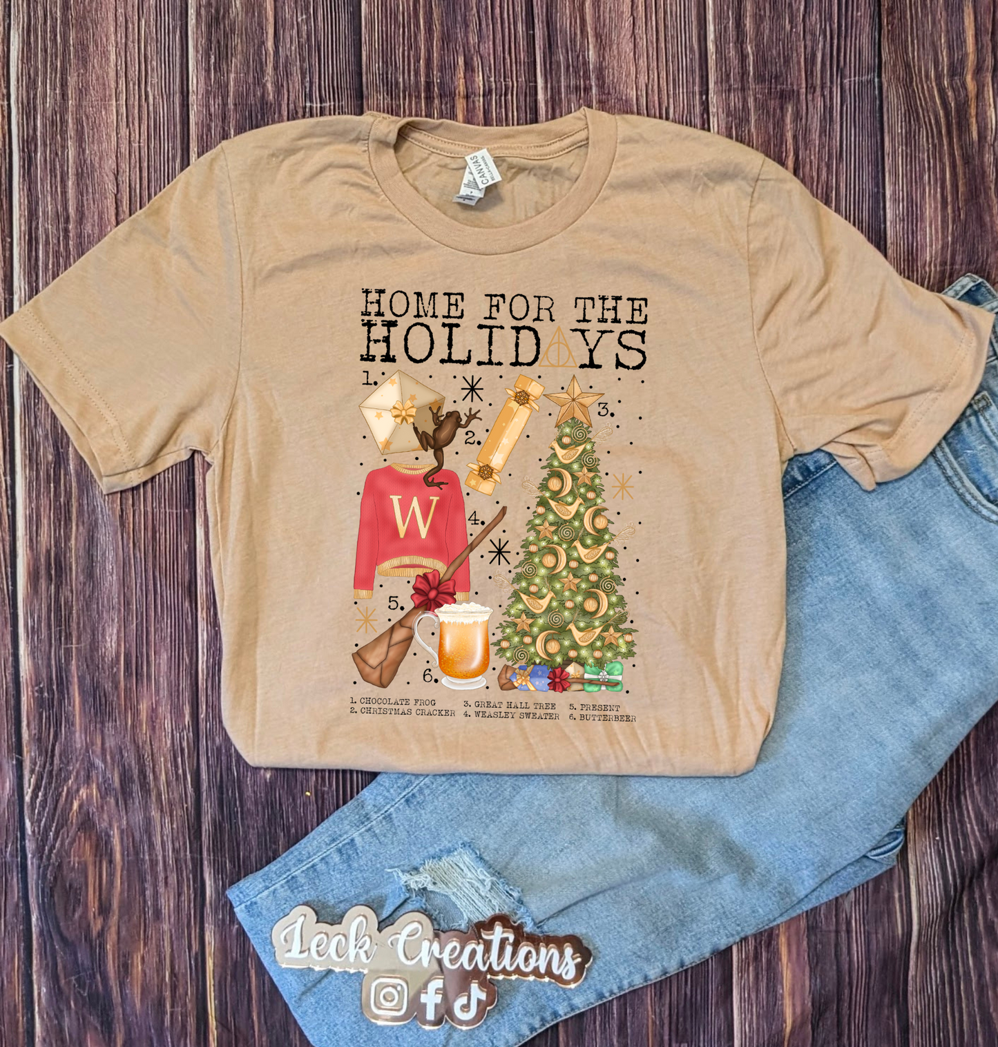 Home For Holidays Bella Unisex T-Shirt