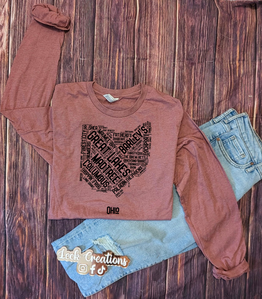 Ohio Breweries Bella Long Sleeve 3501