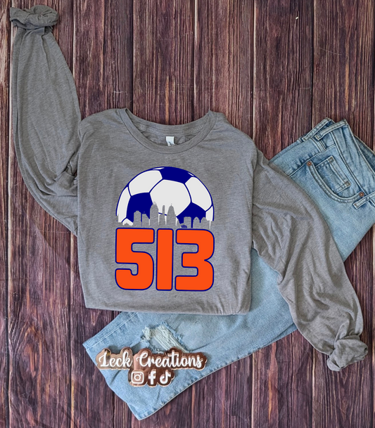 513 Soccer Bella Long Sleeve 3501