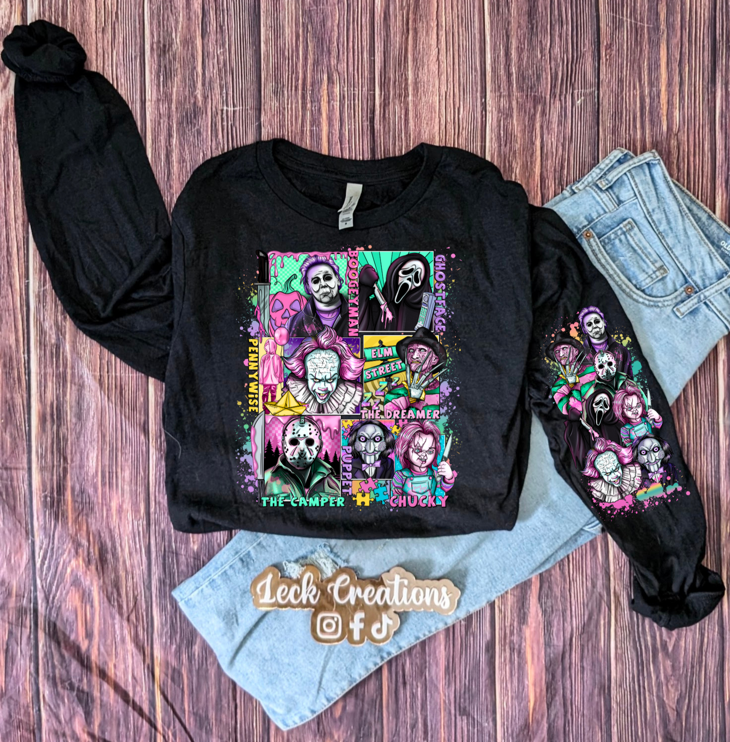 Colorful Horror Bella Long Sleeve 3501