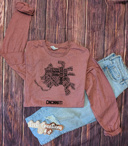 Cincinnati Breweries Bella Long Sleeve 3501