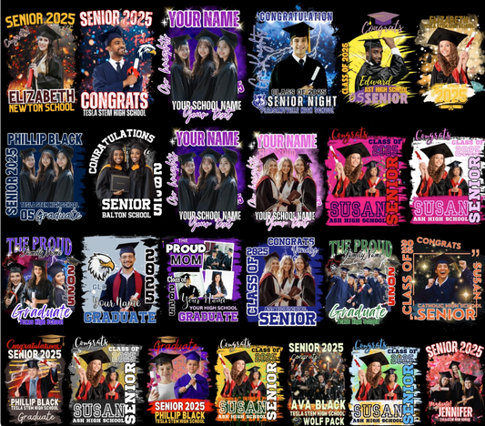 Custom Bootleg Photo Collage Bella Unisex T-Shirt