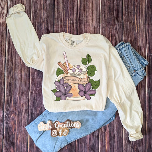Hogsmeade Hangover Comfort Colors Unisex Long Sleeve (no pocket)