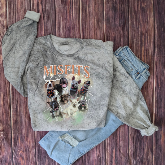 Custom Bootleg Photo Collage ColorBlast Comfort Colors Crewneck