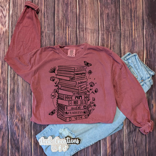 Book Albums (multiple options) Comfort Colors Long Sleeve