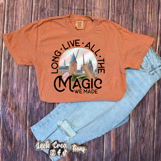 Long Live Magic Comfort Colors Unisex T Shirt