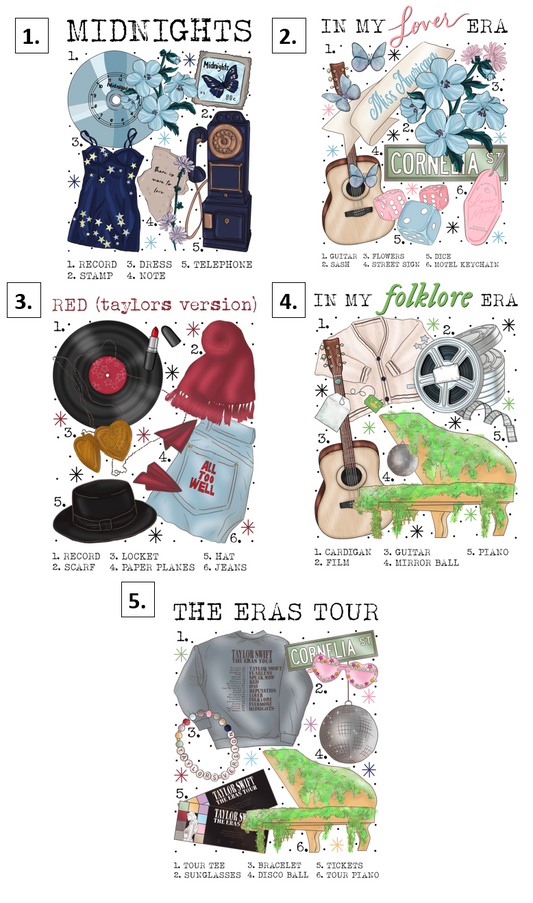 Eras Tour (multiple options) Gildan G500 Unisex Cotton T shirt