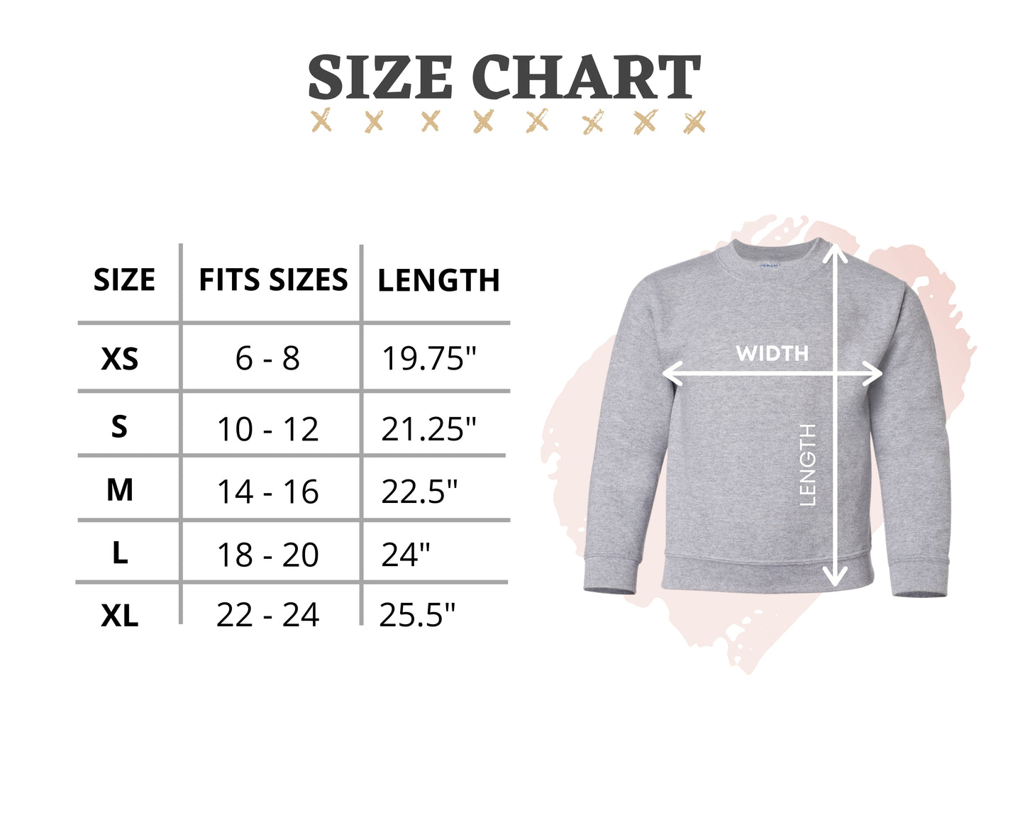 Custom Youth Gildan Crewneck