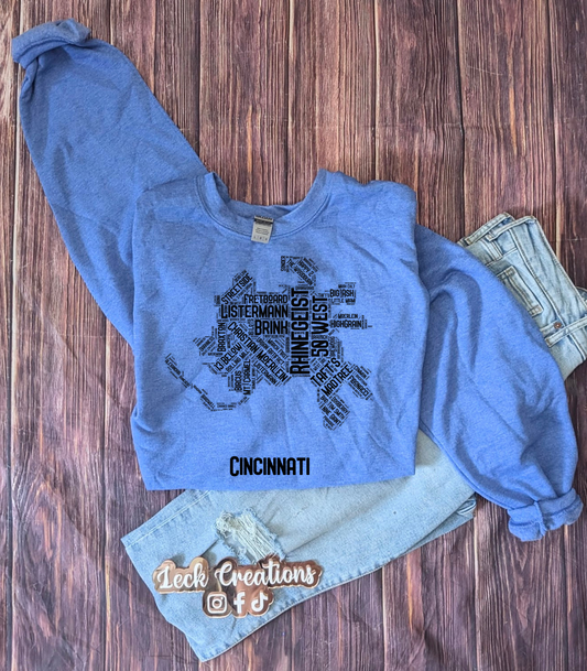 Cincinnati Breweries Gildan Unisex Crewneck