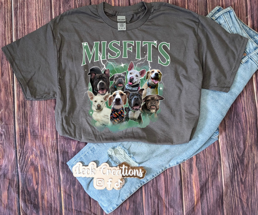 Custom Bootleg Photo Collage Unisex Gildan G500 Cotton T-Shirt