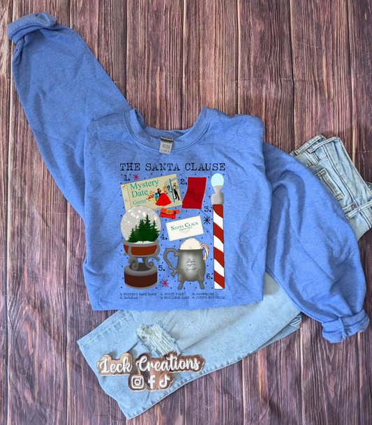 Santa Claus Gildan Unisex Crewneck