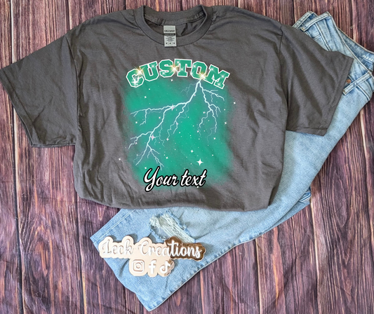 Custom Bootleg Photo Collage Unisex Gildan G500 Cotton T-Shirt