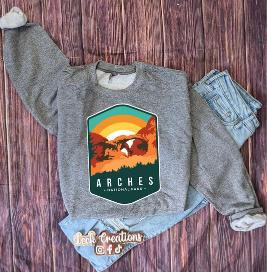 Custom National Park Gildan Unisex Crewneck