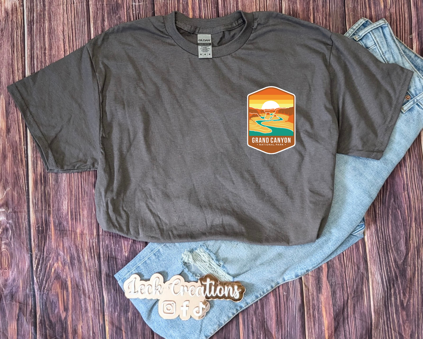Custom National Park Gildan G500 Cotton Unisex T-Shirt