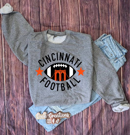Cincy Football Gildan Unisex Crewneck