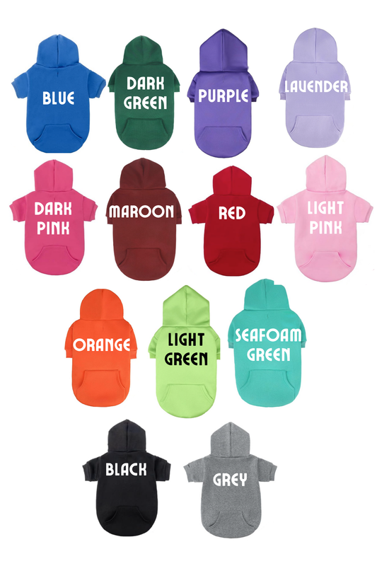 Valentine Pet Hoodie W Pocket