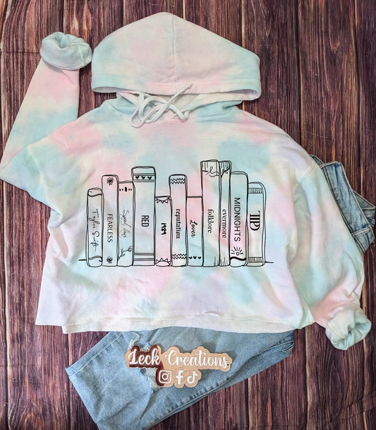 Swift Albums Cropped Hoodie Independ Trading Co