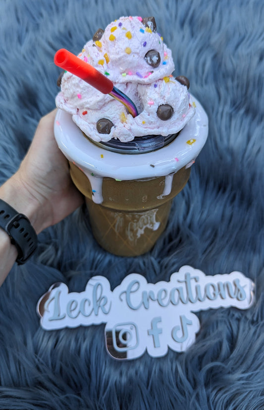 Custom 3D Ice Cream Tumbler