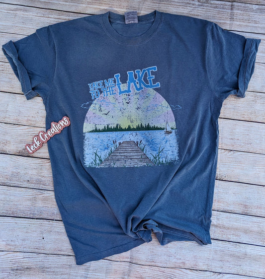 Life at the Lake Comfort Colors Unisex T Shirt