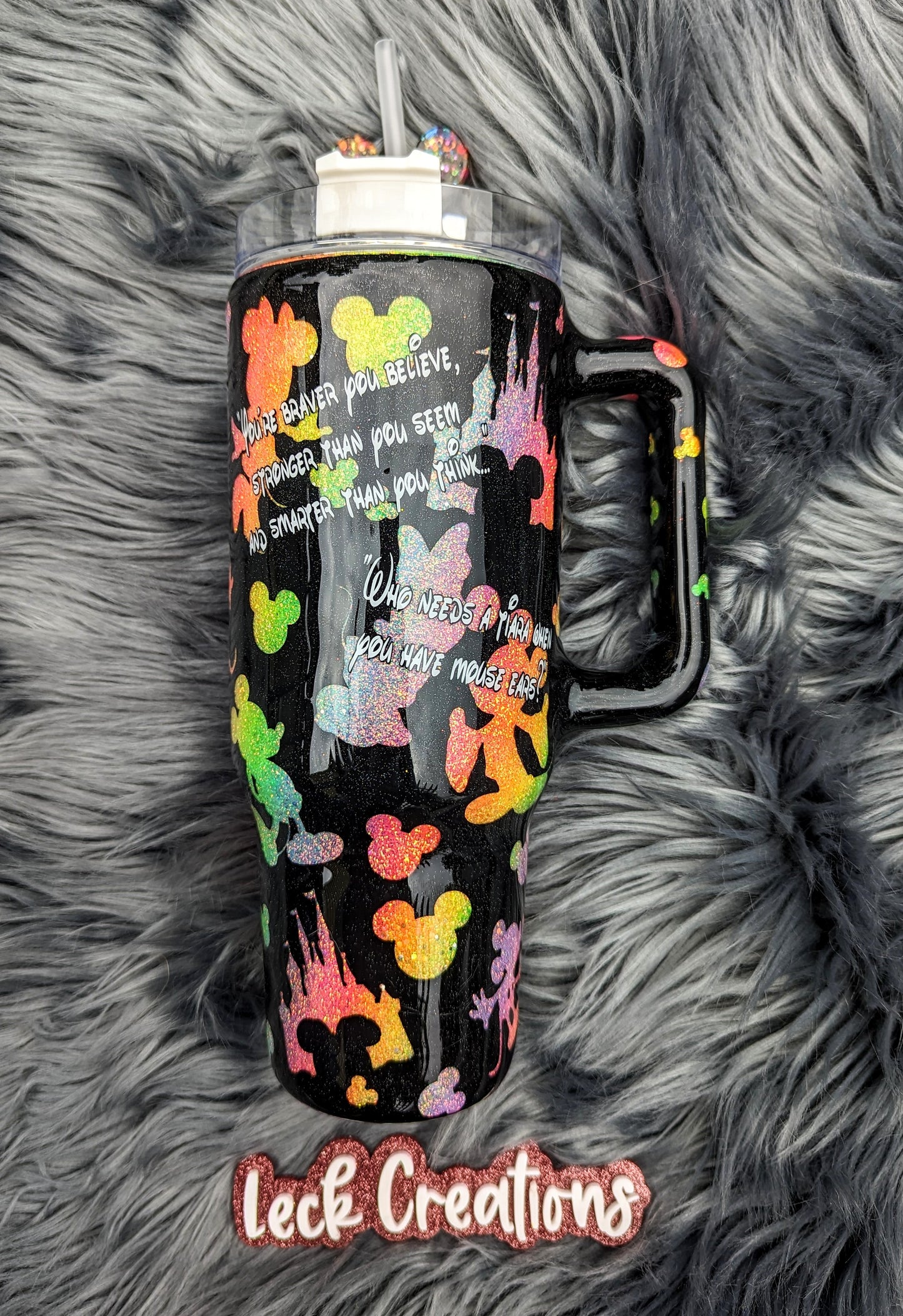 Rainbow Mouse Tumbler