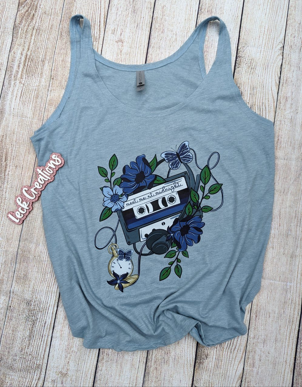 RTS Large Midnight Woman's Next Level Tank Top