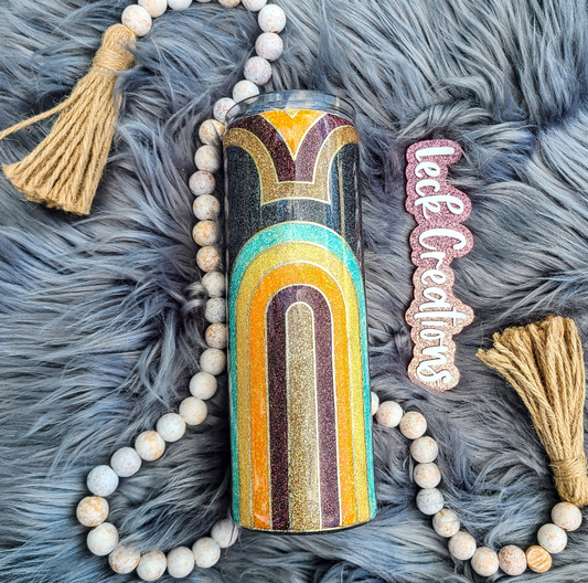 Custom Mouse Rainbow Tumbler