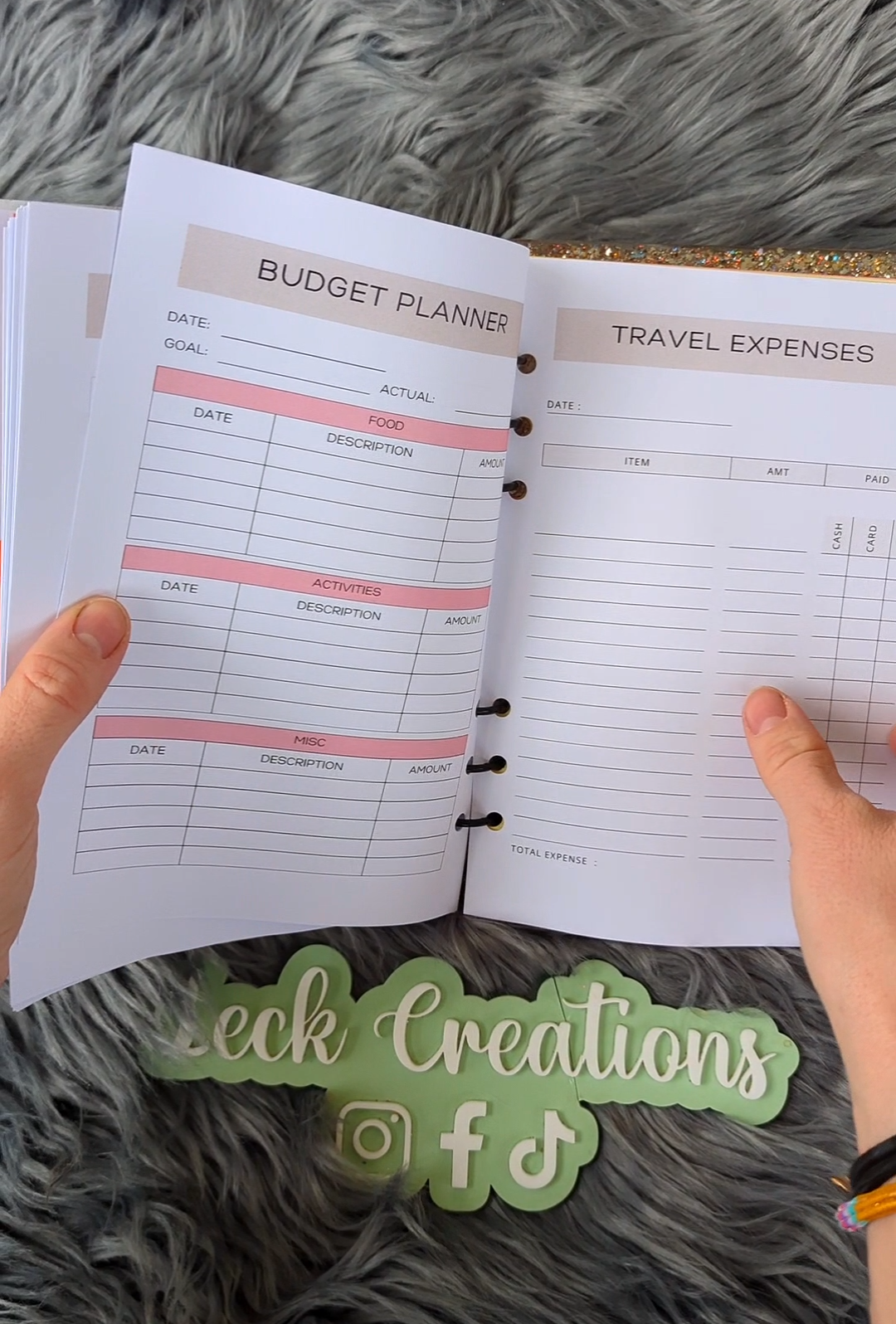Composition Notebook Planner