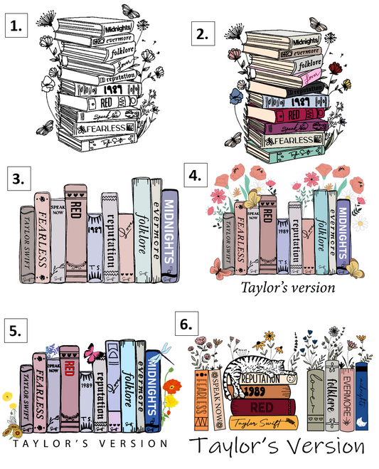 Book Albums (multiple options) Zipper Tote Bag