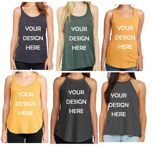 Custom Woman's Tank Top (Multiple Styles)