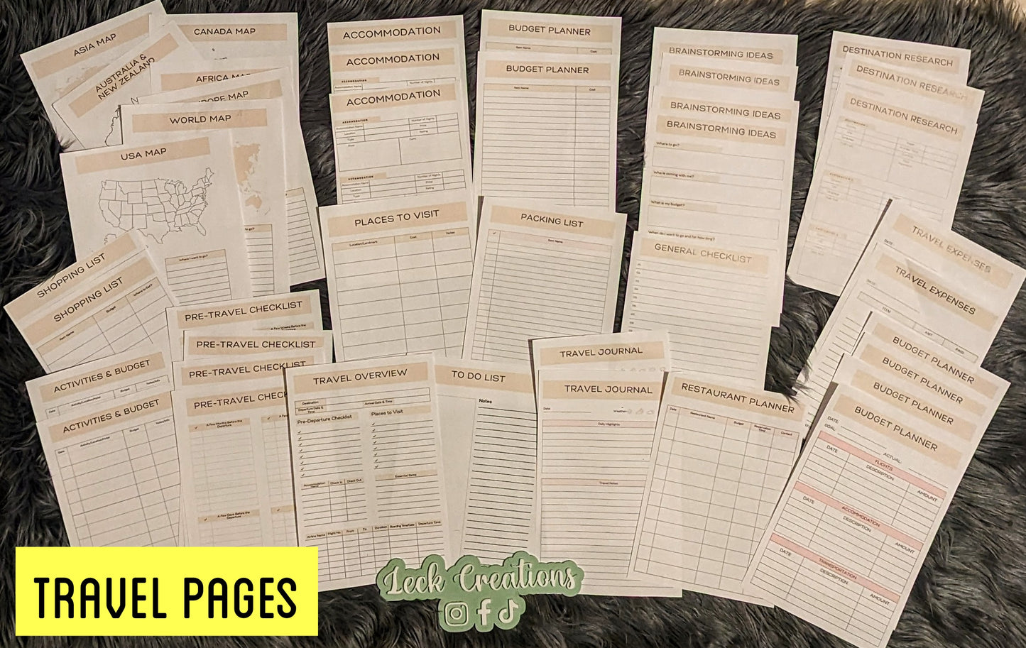 Composition Notebook Planner