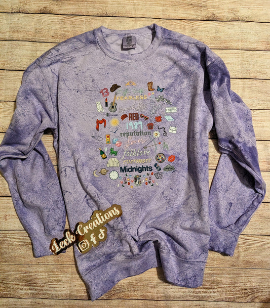 Swift Colorblast Comfort Colors Crewneck