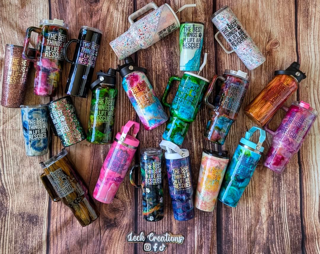 The Best Things in Life are Rescued Tumbler