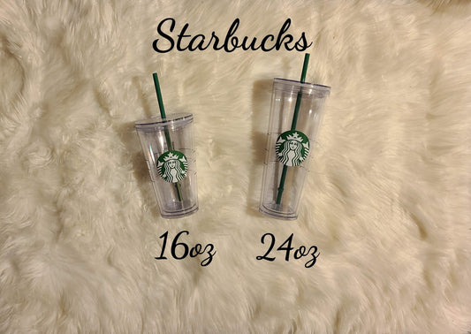 Custom Coffee Acrylic Flow Tumbler