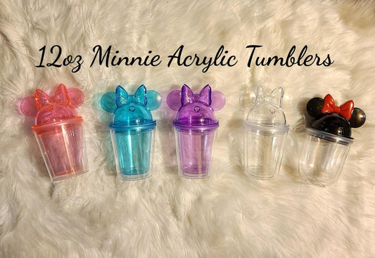 Custom 12oz Acrylic Flow Tumbler