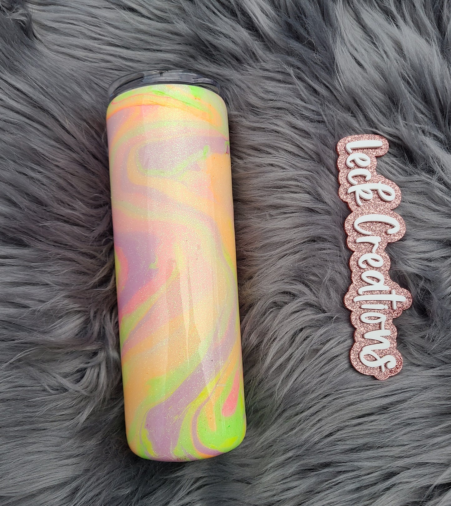 RTS 20oz Rainbow Born to Fly Tumbler