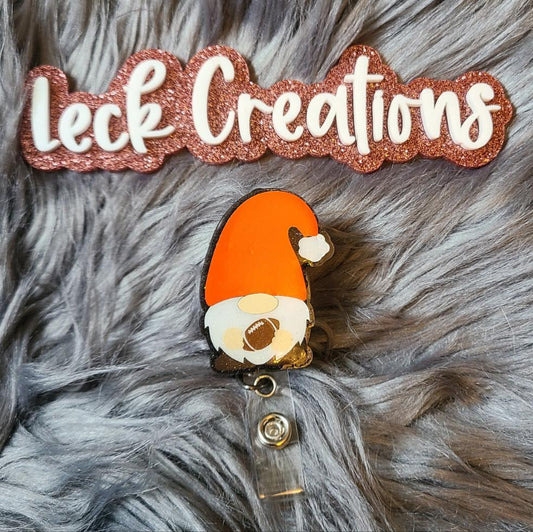 Gnome Football Fall Badge Reel ATTACHMENT ONLY