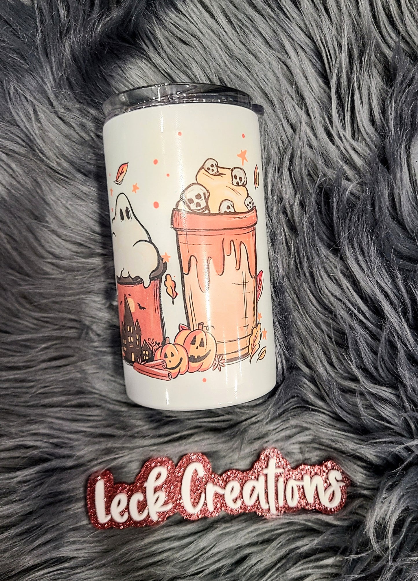 Halloween Spooky Latte Sublimation Tumbler