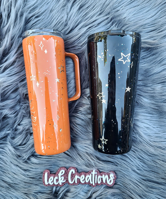 Celestial Sun and Moon Tumbler