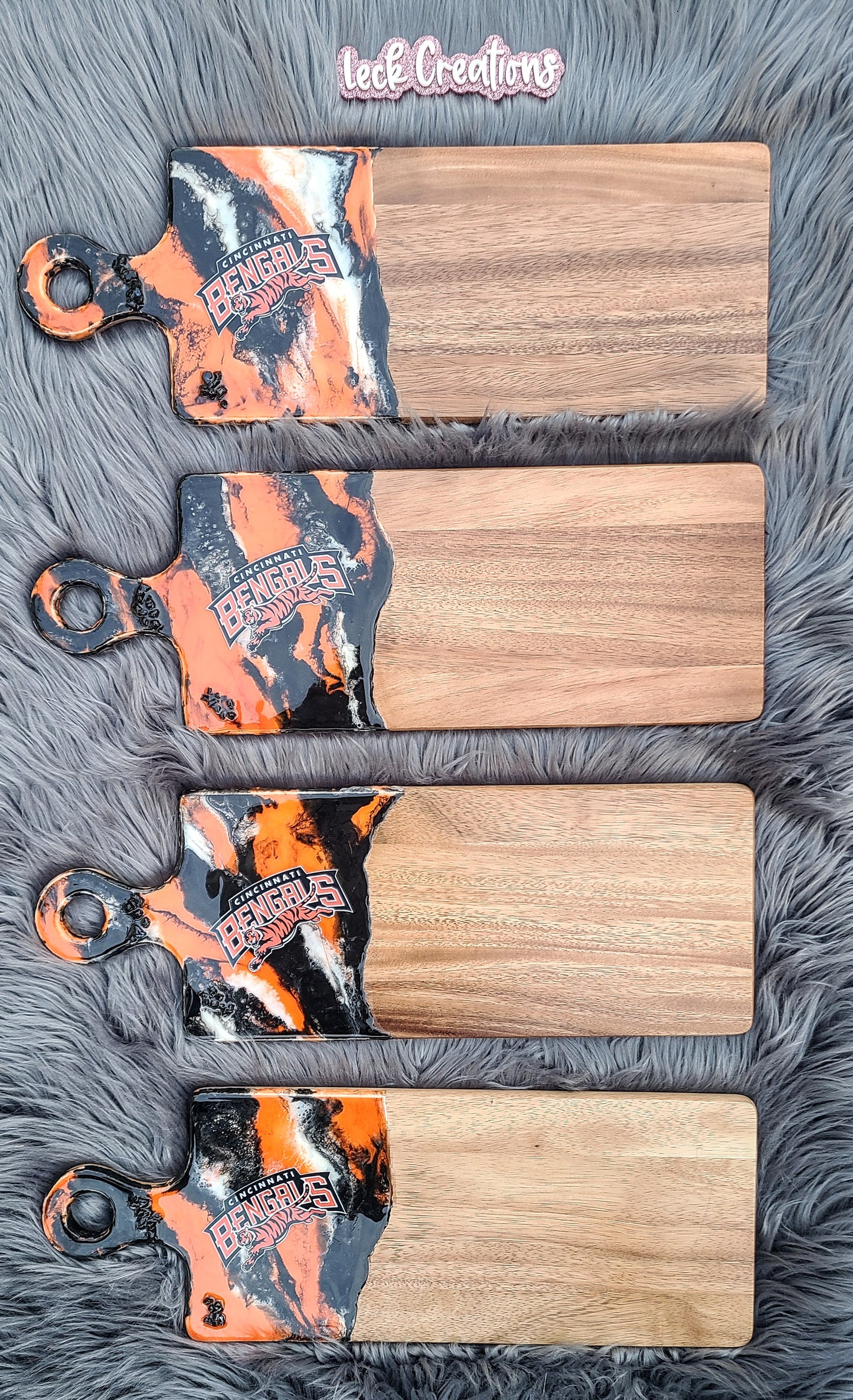 Custom Sports Themed Long Charcuterie Board