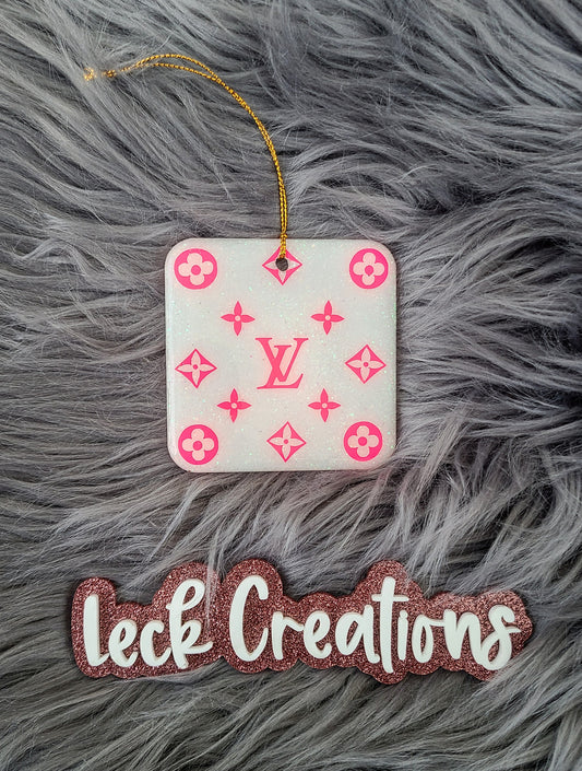 Custom Glitter Ornament