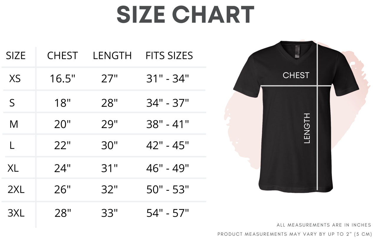 Bella Compass Travel V neck T-Shirt