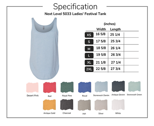 Custom Bleach/Printed Tank Top