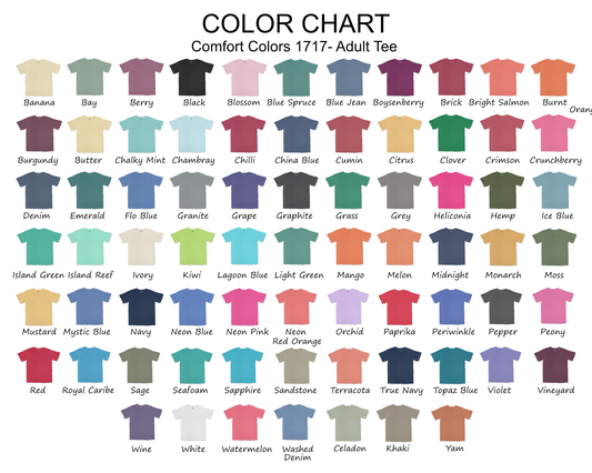 Comfort Colors Unisex Pocket T Shirt