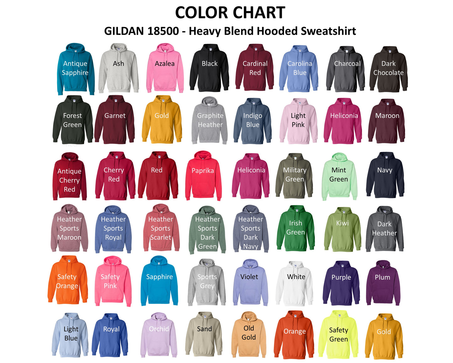 Colorful Horror Gildan Unisex Hoodie