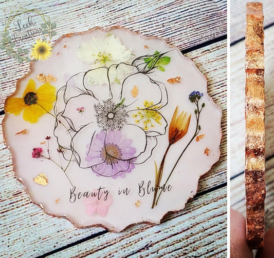 Dried Flower Coaster